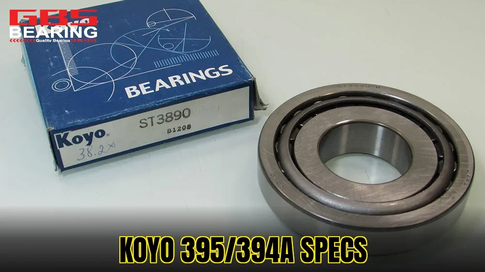 KOYO 395/394A Specs