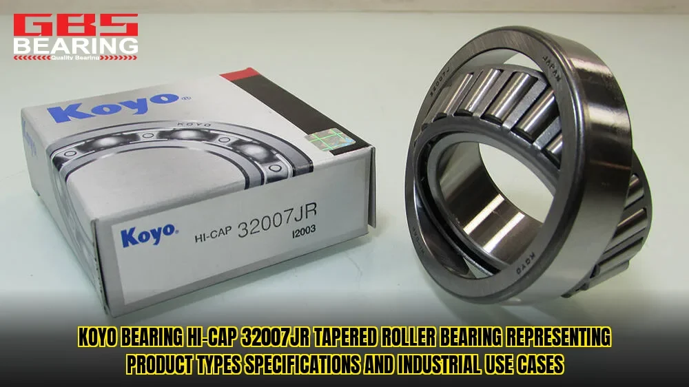 KOYO Bearing HI-CAP 32007JR tapered roller bearing representing product types specifications and industrial use cases