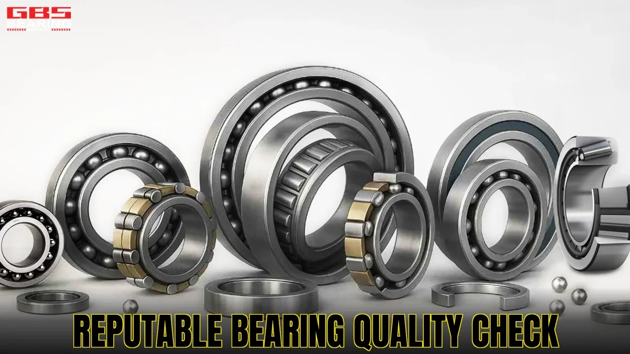 Reputable bearing quality check