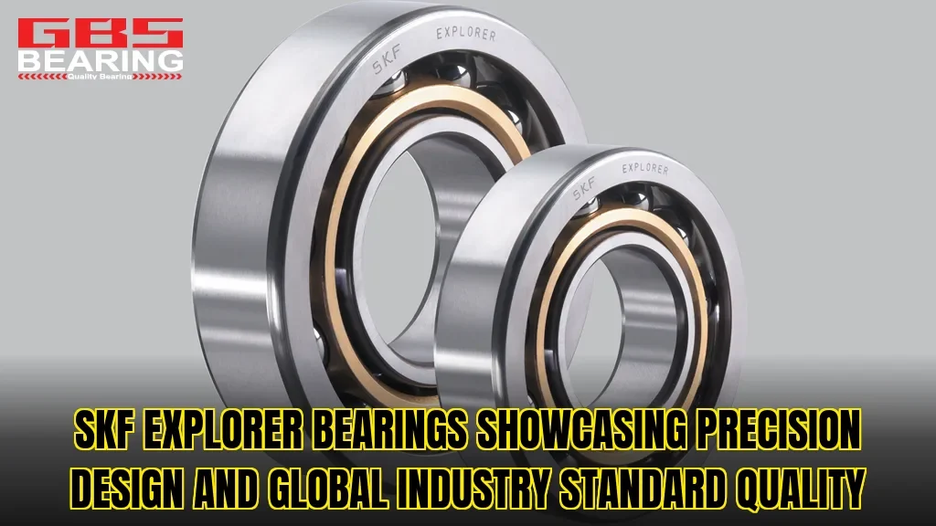 SKF Explorer bearings showcasing precision design and global industry standard quality