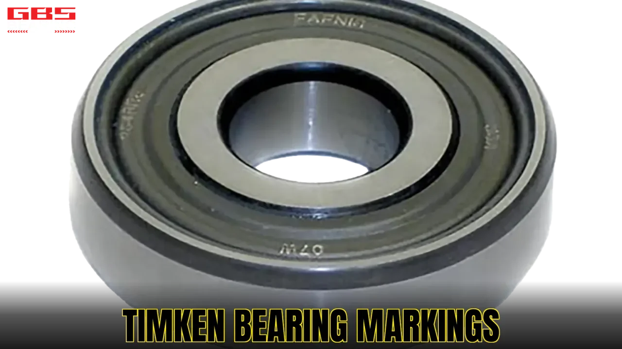 Timken bearing markings